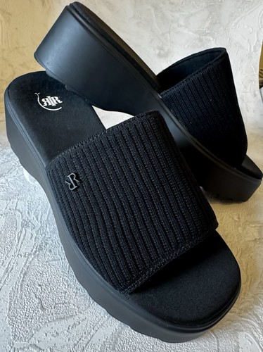 River island black - river, wedge