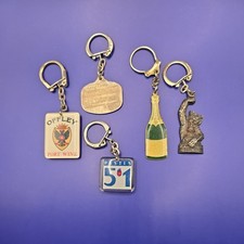 Vintage Keyrings X 5. Offley
