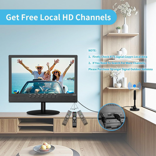 Portable freeview tv - portable, 14"
