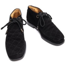 PATRICK COX Quilted Suede