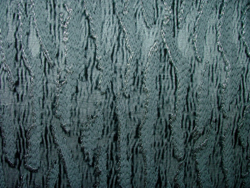 Oasis blue jacquard fabric - jacquard,