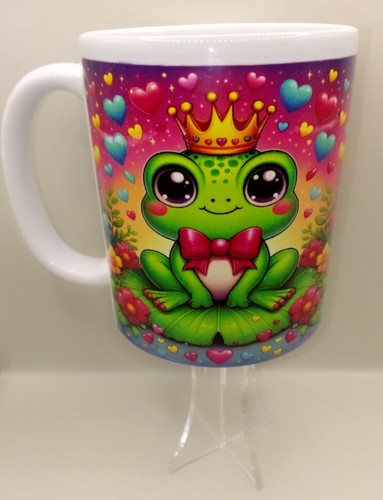 Cute toad frog mug - toad,