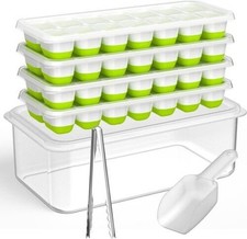 DOQAUS 4 pack Ice Cube Tray