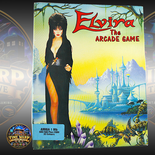 Elvira the arcade game - arcade,