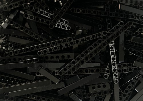 Lego technic black beams - lego, x6