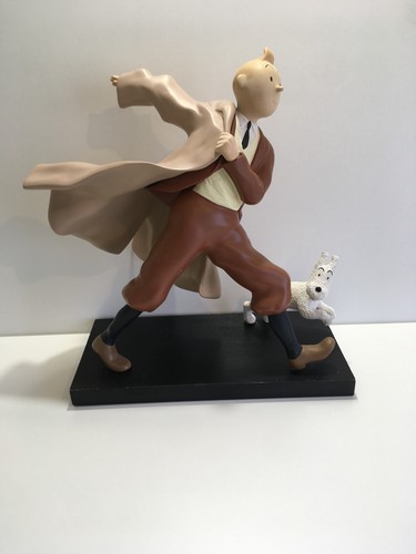 Resin figurine tintin as - resin, of