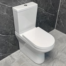 Comfort Height Toilet Rimless