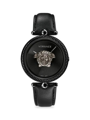 Versace black dial logo - dial,