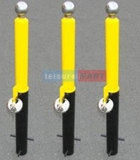 3 x Security Posts, Removable