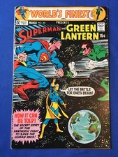 World's Finest #201 FN/VFN (7.0) DC ( Vol 1 1971) Superman, Green Lantern (C)