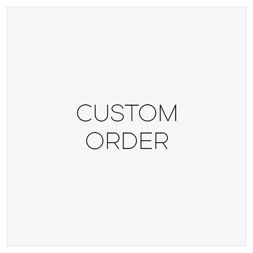 Custom order round - custom, -round