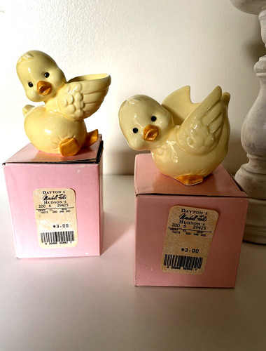 Vintage chicken duck egg - duck, cup