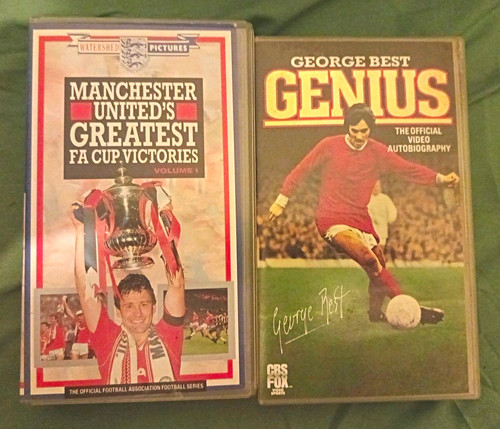 Manchester united vhs - united,