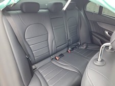 2018 MERCEDES C220 D W205 AMG LINE SEATS - REAR LEATHER