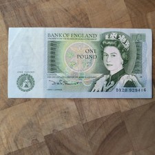 One Pound £1 Bank Of England