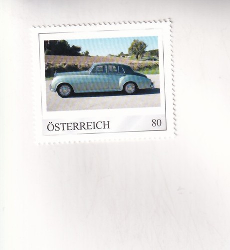 Stamp austria vintage car - stamp,