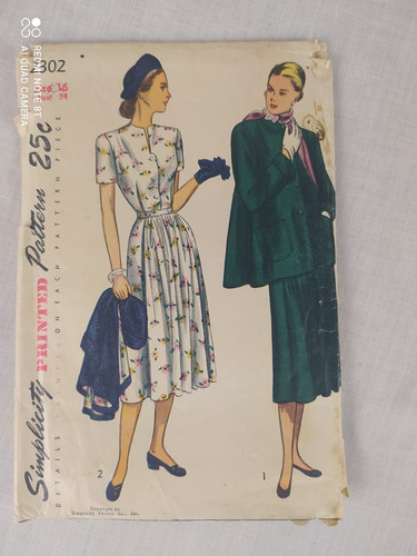 Simplicity 2887 sewing pattern - simplicity,