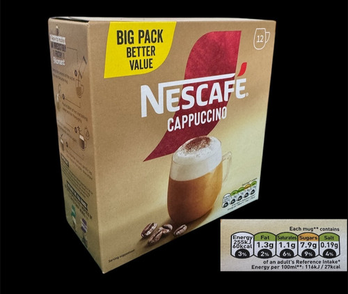 Not unsweetened x nescafe - 6,