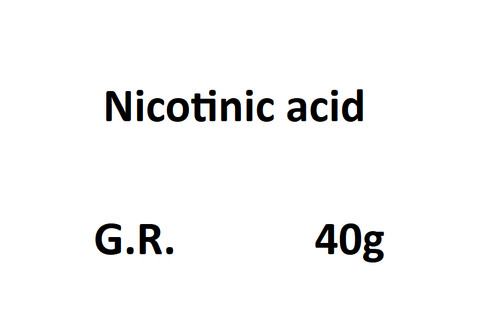 Nicotinic acid lab grade - nicotinic, 2x
