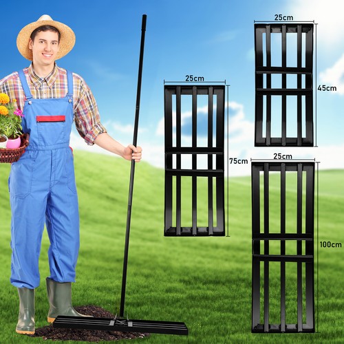 Lawn leveller rake - leveller,