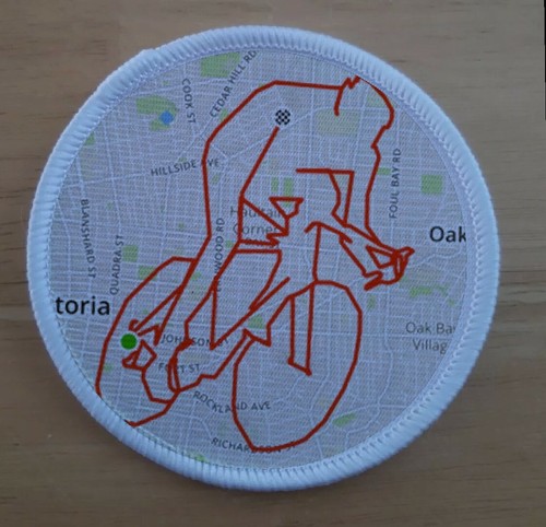 Strava art map cycling - strava,