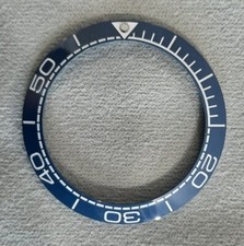 41.5mm Ceramic bezel insert Omega Seamaster Planet Ocean Blue & White