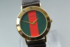 [Near MINT] Gucci 3000.2.M Sherry Line Roman Quartz Men's Vintage Watch JAPAN
