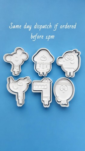 Hey duggee cookie cutter - hey, set