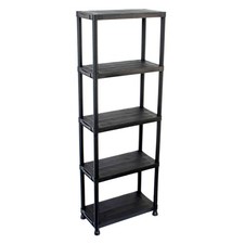 NEW! 5 Tier Black Plastic