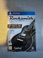Rocksmith 2014 For PlayStation 4 PS4 - Including Official Real Tone Cable!