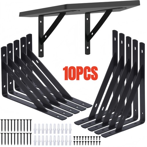 Pieces shelf brackets - 10,