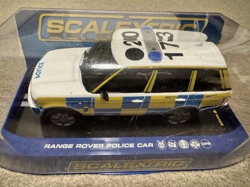 Scalextric range rover police - scalextric,