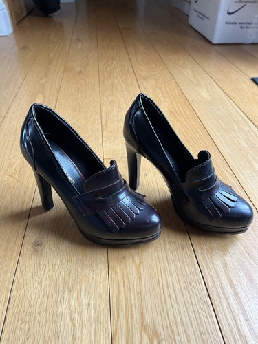 Cafe noir high heeled - high, brogues