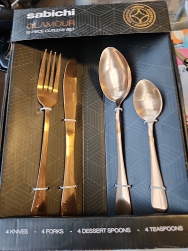 Sabichi glamour16pc copper - sabichi,
