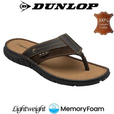 Mens Leather Memory Foam