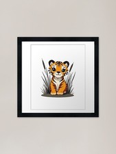 Siberian Tiger Framed Art