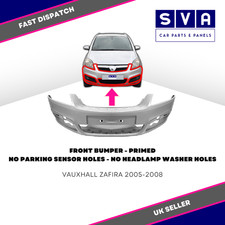 Vauxhall Zafira 2005-2008 Front Bumper Primed No Parking Insurance Approved New