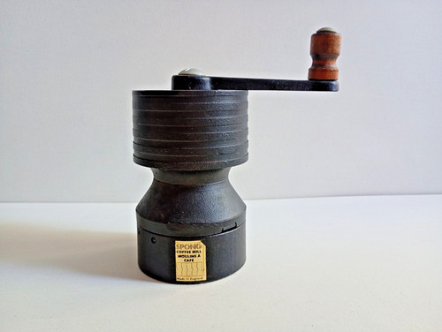 Spong cast iron coffee mill - spong,