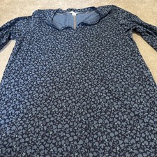 White Stuff Blue Patterned