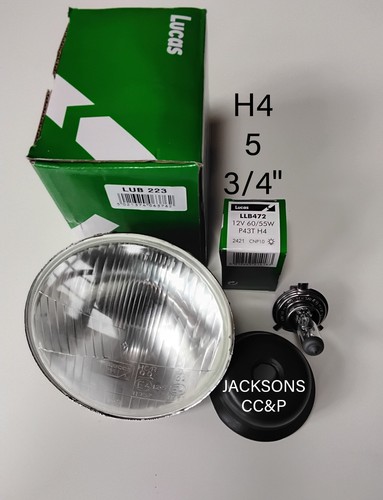 Lucas headlmp with - h4, 3/4"