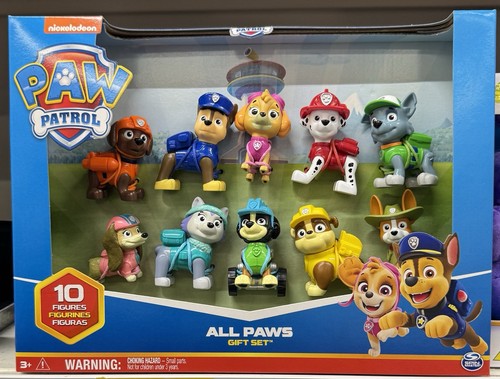 Paw patrol figure set 10pk - paw,