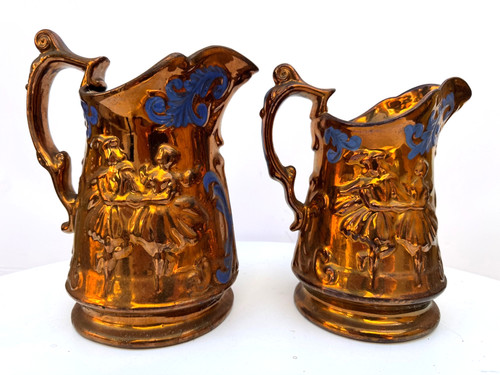 Stunning pair antique - of,