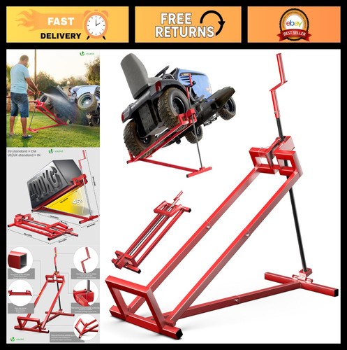 Telescopic ride mower jack - mower,