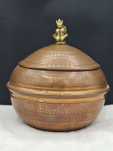 Vintage indian copper - vintage, sugar
