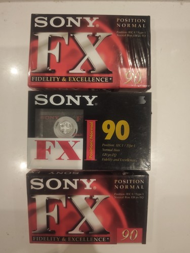 Sony fx90 ferric blank - 3x,