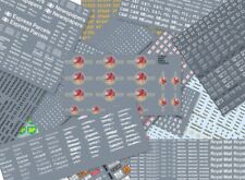 Letters, numbers & symbols waterslide decals sheets OO gauge Railtec 4mm-XXXX