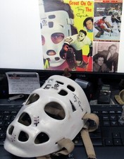 Blackhawks TONY ESPOSITO Signed Auto Goalie Mask Early