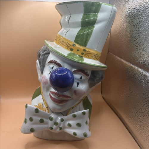 Large vintage porcelain - , clown