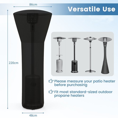 Waterproof heater cover for - heater,