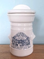 London pottery blue - blue, stilton